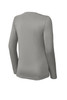 Sport-Tek® Women's Long Sleeve PosiCharge® Competitor™ V-Neck Tee back