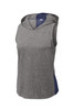 Sport-Tek ® Women's PosiCharge ® Tri-Blend Wicking Draft Hoodie Tank front