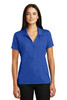 Sport-Tek® Women's Embossed PosiCharge® Tough Polo® model front