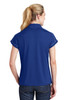 Sport-Tek® Women's Contrast Stitch Micropique Sport-Wick® Polo model back