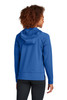 Sport-Tek® Women's Sport-Wick® Stretch 1/2-Zip Hoodie model back