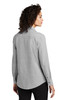 Mercer+Mettle® Women's Long Sleeve Stretch Woven Shirt model back
