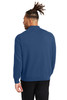 model wearing back facing Mercer+Mettle® 1/4-Zip Sweater