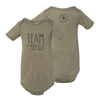 Team of Muscle design on the "Down Home" onesie