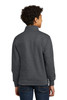 Port & Company® Youth Core Fleece 1/4-Zip Pullover Sweatshirt model back