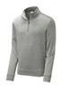 Sport-Tek ® PosiCharge ® Sport-Wick ® Heather Fleece 1/4-Zip Pullover front 