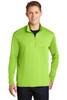 Sport-Tek® PosiCharge® Competitor™ 1/4-Zip Pullover lime green model front