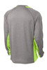 Sport-Tek® Long Sleeve Heather Colorblock Contender™ Tee back