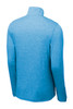 back of the Sport-Tek ® PosiCharge ® Tri-Blend Wicking 1/4-Zip Pullover