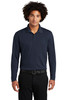 Sport-Tek ® PosiCharge ® RacerMesh ® Long Sleeve Polo front model