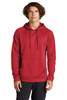 Sport-Tek® Re-Compete Fleece Pullover Hoodie in red model front