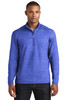 Sport-Tek ® Sport-Wick ® Stretch Reflective Heather 1/2-Zip Pullover on model