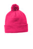 Sport-Tek ® Solid Pom Pom Beanie front