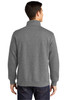 Back of the tall Sport-Tek® Tall 1/4-Zip Sweatshirt on model