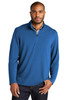 Port Authority® Microterry 1/4-Zip Pullover model front