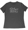 Ease of Being | Ladies Crewneck Tee - Black Frost