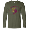 Concordia Psychology Club | Softstyle Long Sleeve T-Shirt Military Green front