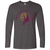 Concordia Psychology Club | Softstyle Long Sleeve T-Shirt Charcoal front