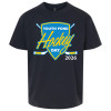 2026 Youth Pond Hockey Day | Youth T-Shirt Black