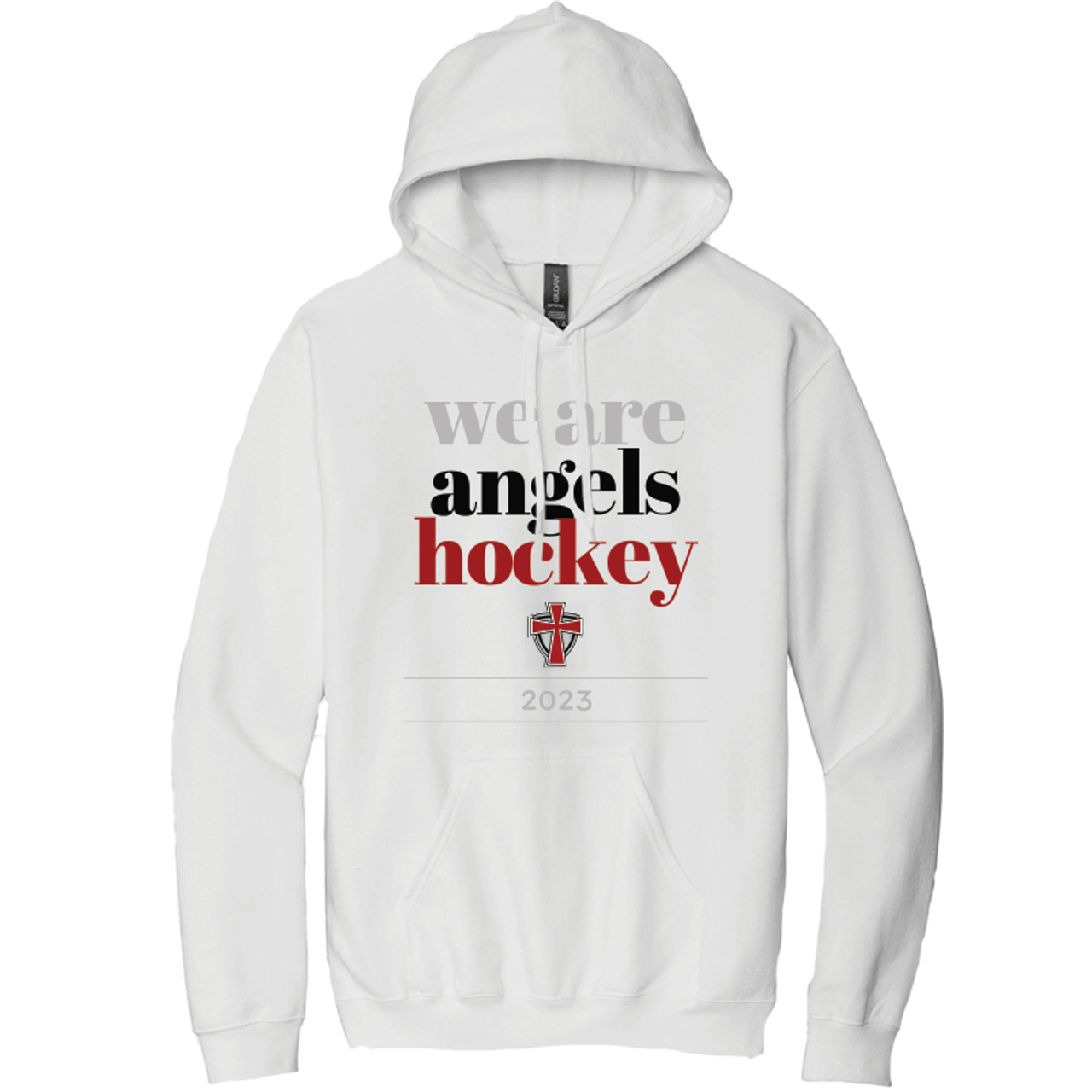 Angels Hockey | Basic White Hoodie