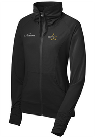 Elite Massage Academy | Ladies Full Zip Lightweight Jacket