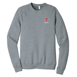 Angels Hockey | Embroidered Crewneck - Athletic Heather