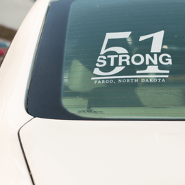 51 Strong | Car Decal