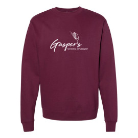 Gasper's School of Dance | Maroon Logo Crewneck