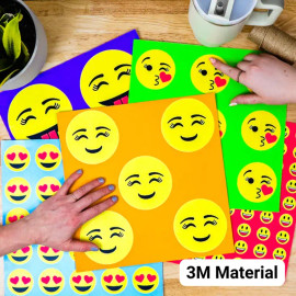 Custom 3M Circle Sticker Sheets