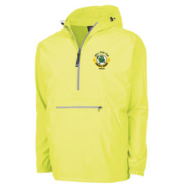 Will Run For Craft Beer | Neon Yellow Pack and Go Pullover