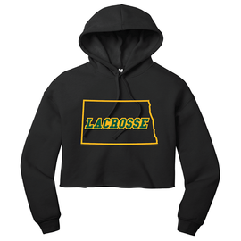 NDSU Men's Lacrosse Club | Women’s Cropped Fleece Hoodie