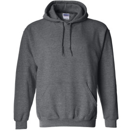 Plain Custom Dark Gray Basic Hoodie