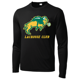 NDSU Men's Lacrosse Club | Long Sleeve Competitor Tee Black