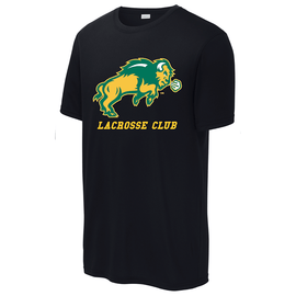 NDSU Men's Lacrosse Club | Echo Moisture-Wicking Tee Black