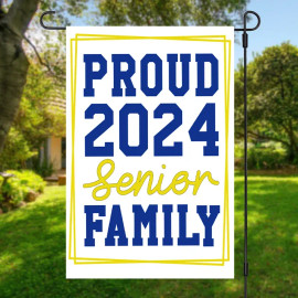 Senior 2024 Garden Flag