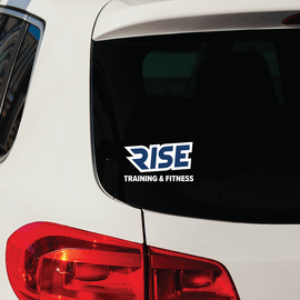 Rise Training & Fitness | 6 Inch Car Window Decal photo