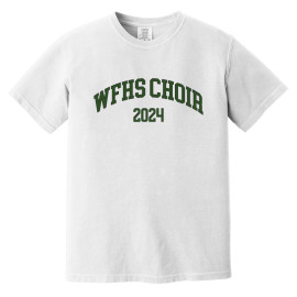 WFHS Choir | College Letter Tee White