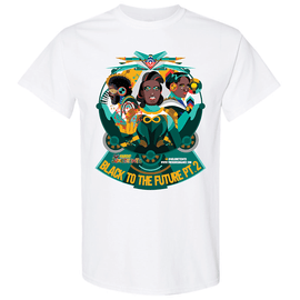 Fred's Dissonance | Fargo Juneteenth Tee White Black to the Future part 2