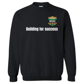 MIDAS Football Academy | Crewneck Black