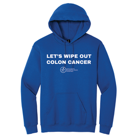 ND Colorectal Cancer Roundtable | Hoodie Front Royal Blue