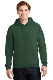 Jerzees® Super Sweats® NuBlend® - Pullover Hooded Sweatshirt model front