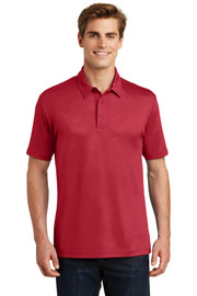 Sport-Tek® Embossed PosiCharge® Tough Polo® front model