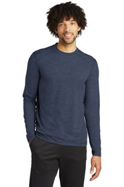Sport-Tek ® Exchange 15 Long Sleeve Crew model front