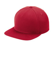 Sport-Tek® YP Classics® Premium 5-Panel Snapback Cap front