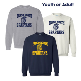Fargo North Spartans Crewneck Sweatshirt