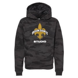Reign Dance Studio | Youth Camo Hoodie