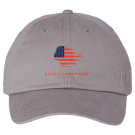American Mothers, Inc.® | Bio-Washed Classic Dad Hat Color Logo
