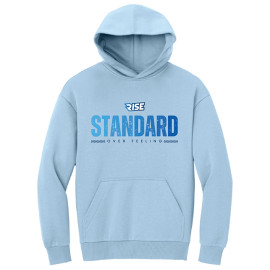 Rise Training & Fitness | Standard Over Feeling Hoodie Ice Blue