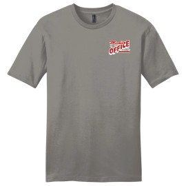Mick's Office | Mick's Office T-Shirt Gray front