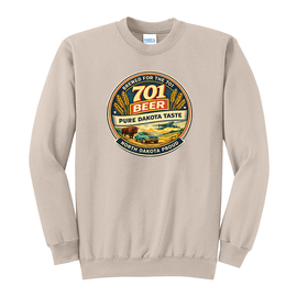 701 Beer Light Sand Crewneck Sweatshirt